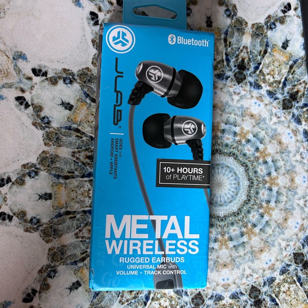 *NEW* JLab Metal Wireless Earbuds - Black